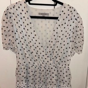 ALLSAINTS ‘ILIA’ POLKA DOT DRESS